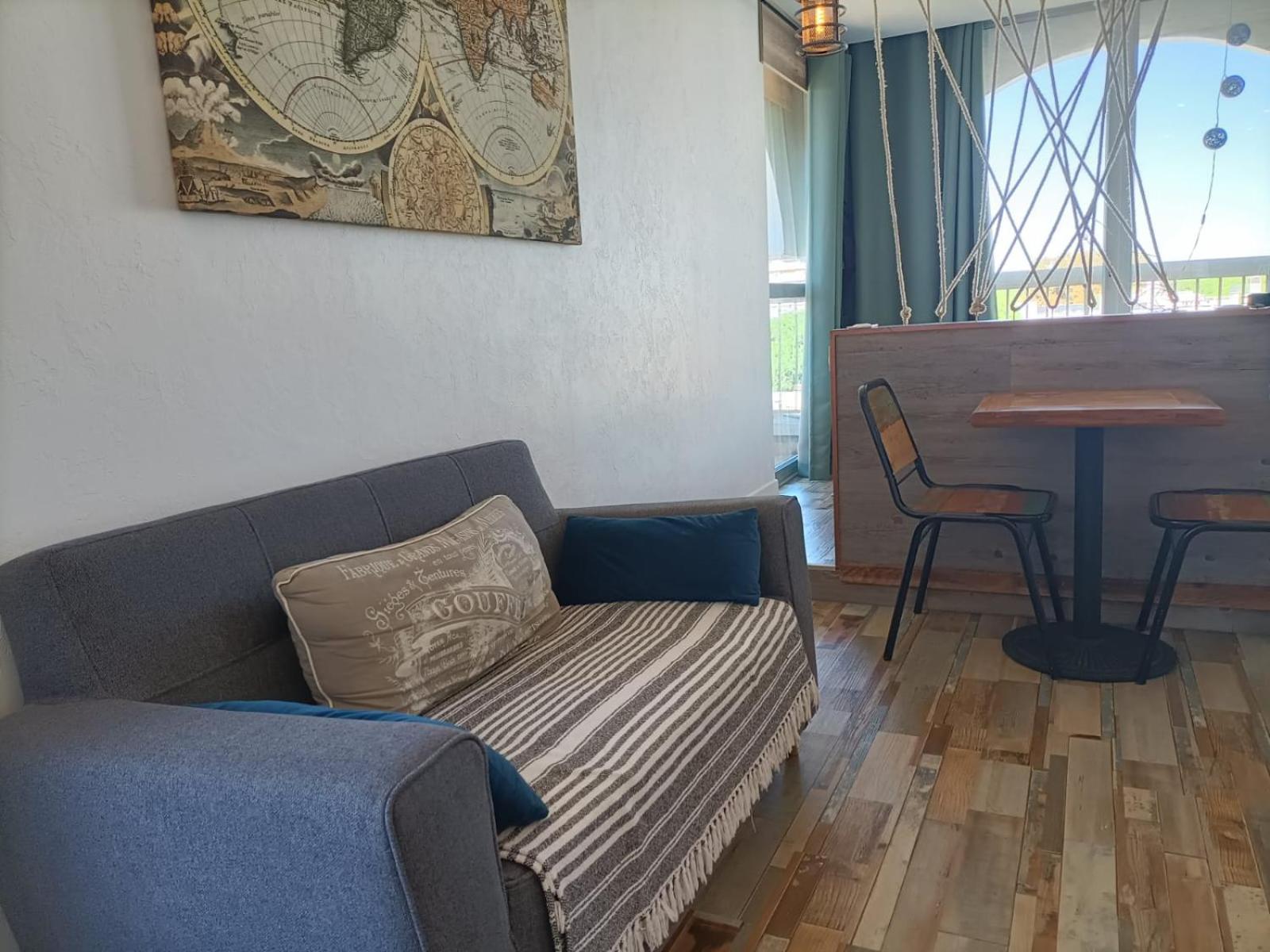 Le Semaphore - Studio Climatise, Grande Terrasse Vue Mer - Parking, Wifi La Grande Motte Ngoại thất bức ảnh